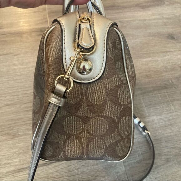 Coach Mini Bennet Signature Crossbody - Picture 6 of 12
